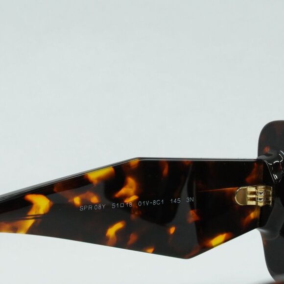 NEW PRADA PR08YS 01V8C1 BROWN SUNGLASSES - Picture 8 of 13